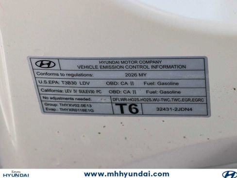 New 2026 Hyundai Sonata Limited FWD image 13