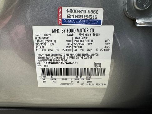 Used 2022 Ford Explorer ST w/ Equipment Group 401A image 28