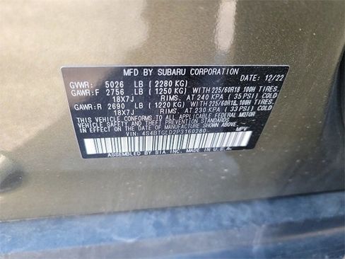 Used 2023 Subaru Outback Onyx Edition XT image 11