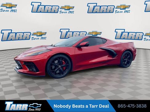 Used 2022 Chevrolet Corvette Stingray Premium Cpe w/ Z51 Performance Package RWD image 1