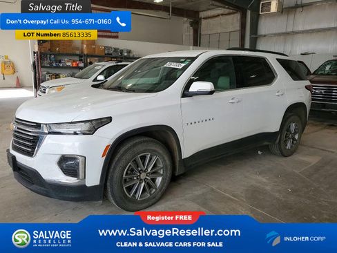 Used 2022 Chevrolet Traverse LT AWD/4WD image 1