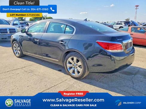 Used 2010 Buick LaCrosse CXL w/ Entertainment Package FWD image 3