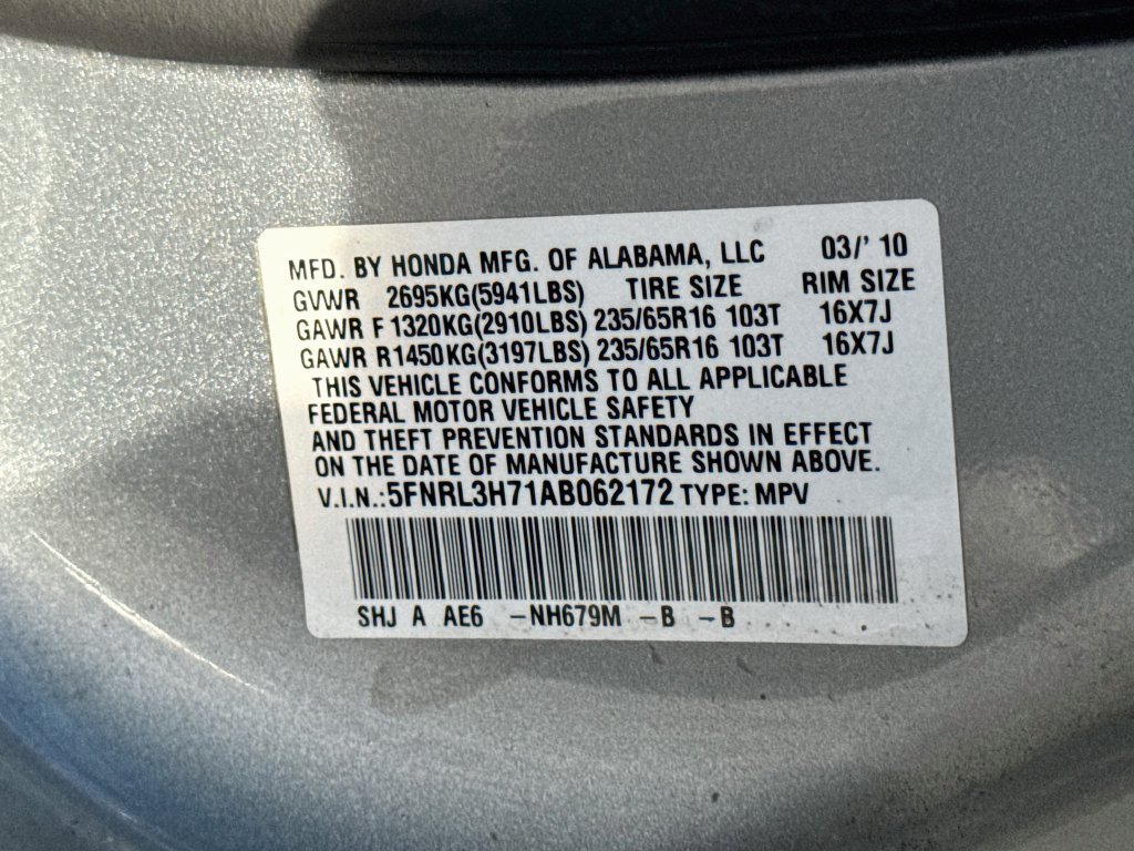 Used 2010 Honda Odyssey EX-L image 37