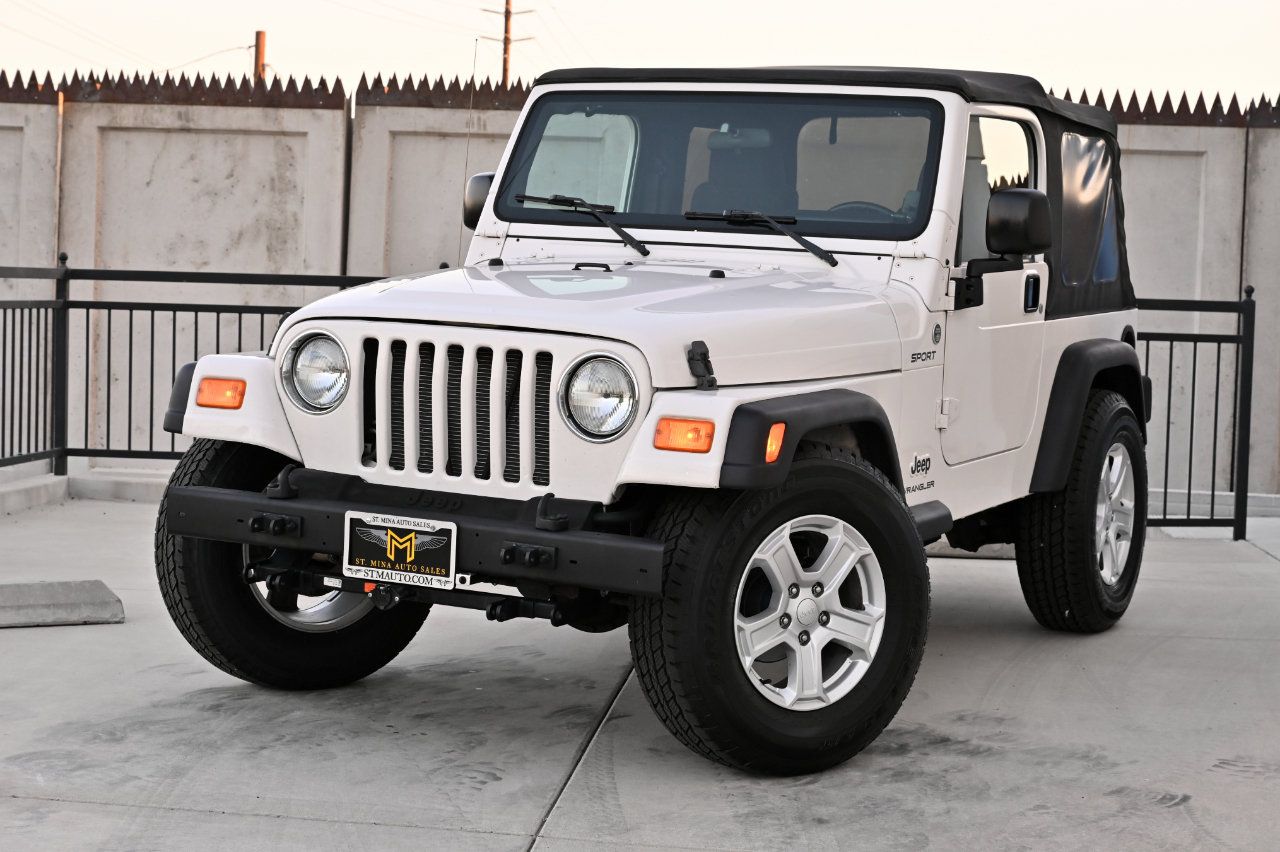 Used 2005 Jeep Wrangler Sport AWD/4WD image 3