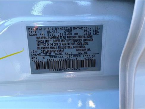 Certified 2025 Nissan Sentra S image 18