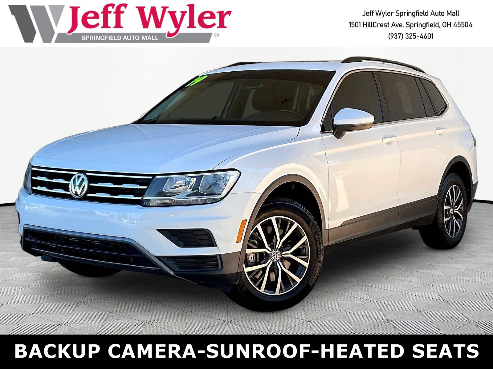 Used 2019 Volkswagen Tiguan SE w/ Panoramic Sunroof Package FWD image 1