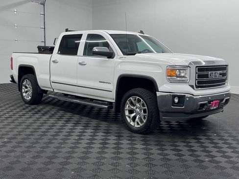 Used 2015 GMC Sierra 1500 SLT w/ SLT Crew Cab Value Package AWD/4WD image 7