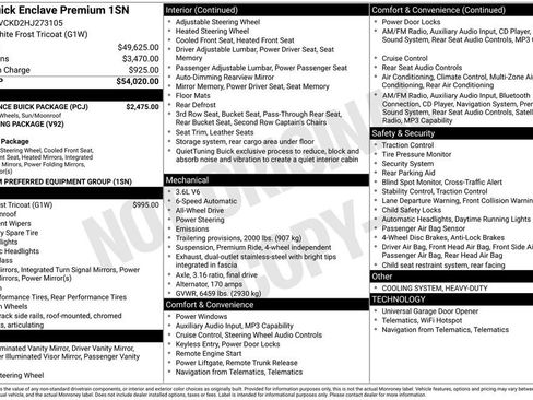 Used 2017 Buick Enclave Premium w/ Experience Buick Package image 6