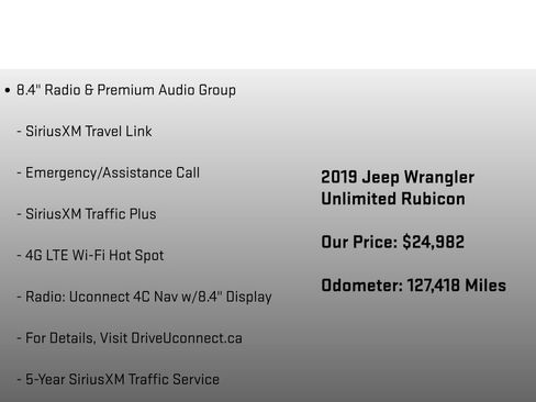 Used 2019 Jeep Wrangler Unlimited Rubicon AWD/4WD image 18