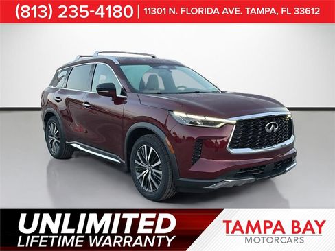 Used 2022 INFINITI QX60 Sensory w/ Cargo Package AWD/4WD image 1