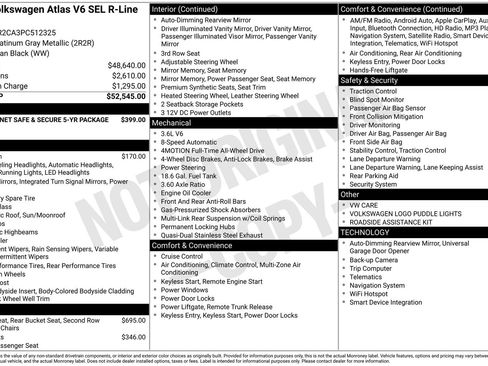 Used 2023 Volkswagen Atlas SEL R-Line image 36