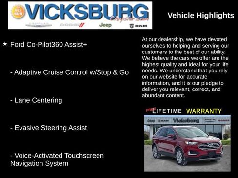 Used 2019 Ford Edge Titanium w/ Cold Weather Package image 25