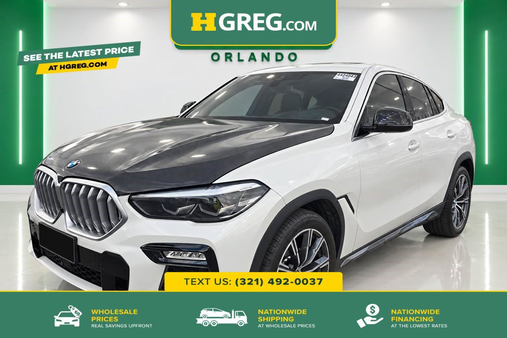 Used 2020 BMW X6 sDrive40i w/ Premium Package RWD image 1