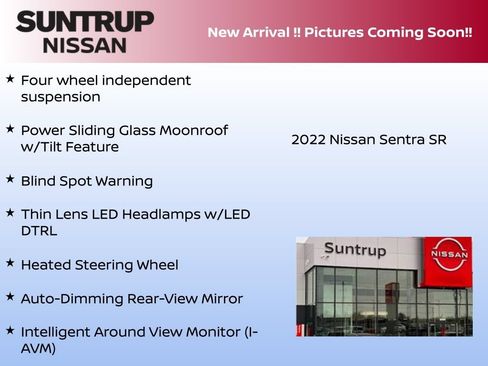 Certified 2022 Nissan Sentra SR w/ SR Premium Package FWD image 4