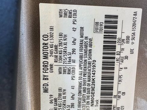 Used 2019 Ford Transit Connect XL image 36