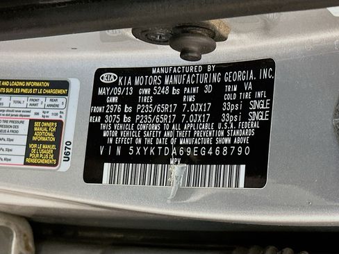 Used 2014 Kia Sorento LX w/ Touring Package (LX) image 12