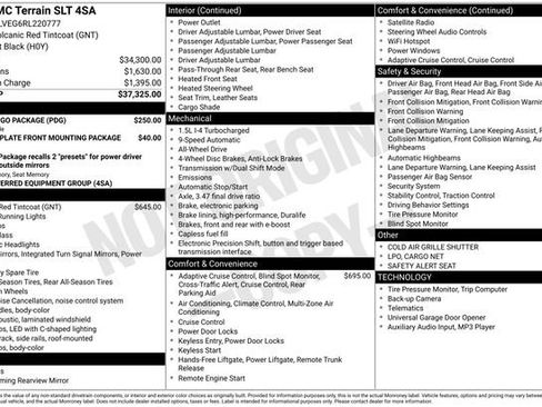 Used 2024 GMC Terrain SLT w/ LPO, Cargo Package image 18