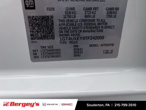 New 2026 GMC Sierra 2500 Denali Ultimate w/ Max Trailering Package AWD/4WD image 36