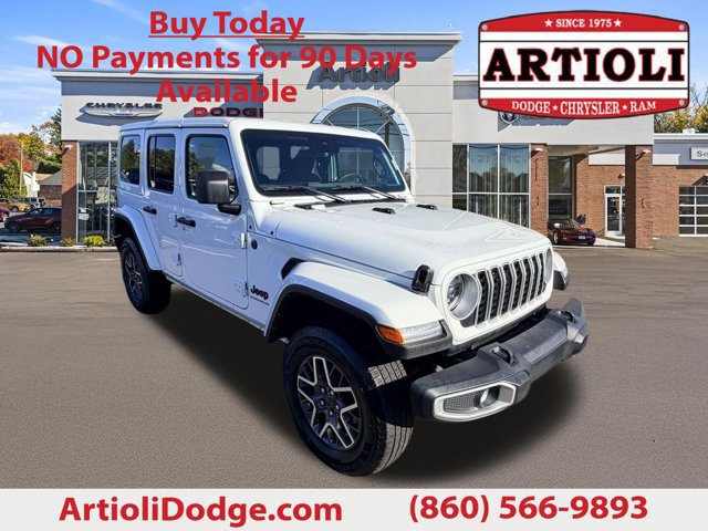 Used 2025 Jeep Wrangler Unlimited Sahara AWD/4WD image 1