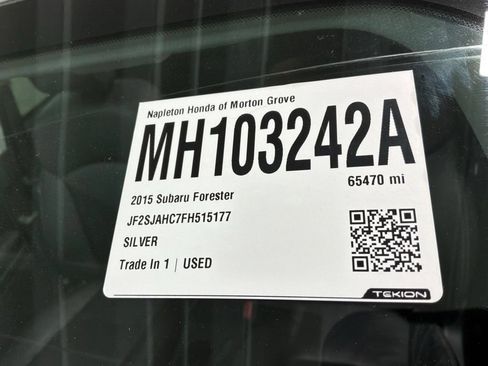 Used 2015 Subaru Forester 2.5i Limited AWD/4WD image 34