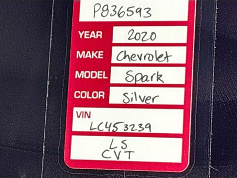 Used 2020 Chevrolet Spark LS image 24