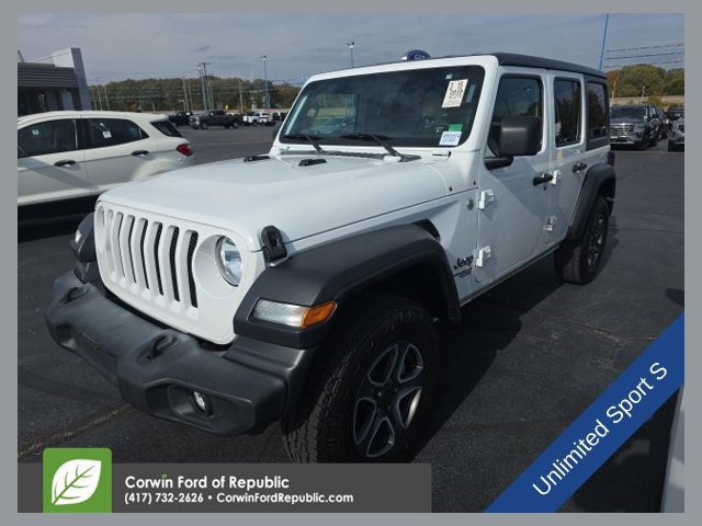Used 2019 Jeep Wrangler Unlimited Sport S AWD/4WD 360° Tour