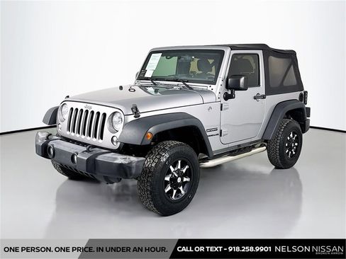 Used 2017 Jeep Wrangler Sport image 1
