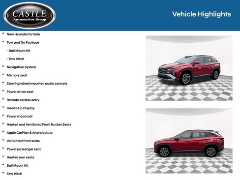 New 2026 Hyundai Tucson Limited w/ Tow & Go Package AWD/4WD image 3