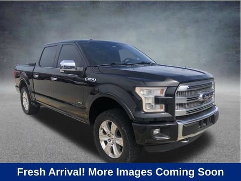 Used 2015 Ford F150 Platinum w/ Equipment Group 701A Luxury AWD/4WD image 1