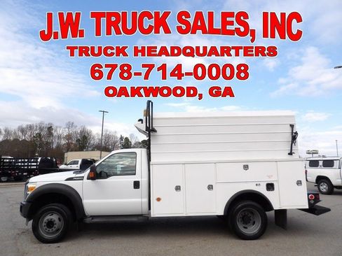 Used 2012 Ford F550 2WD Regular Cab Super Duty w/ Payload Upgrade Pkg image 2