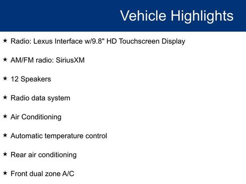 Used 2024 Lexus RX 350 Premium w/ Accessory Package (Z1) AWD/4WD image 20