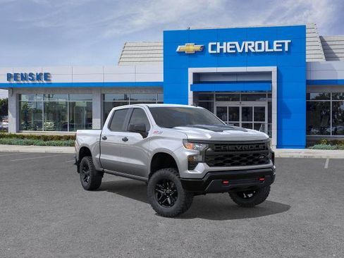 New 2026 Chevrolet Silverado 1500 Custom Trail Boss w/ LPO, Dark Essentials Package AWD/4WD image 1