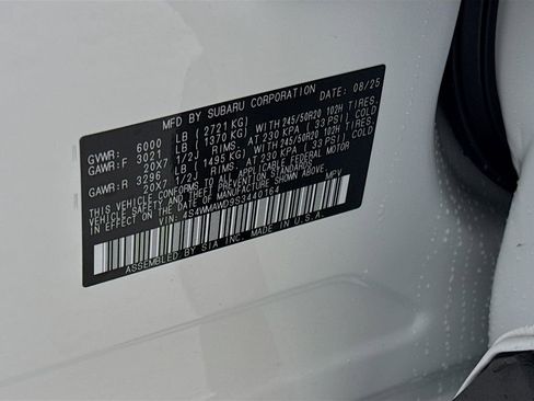 New 2025 Subaru Ascent Bronze Edition image 34