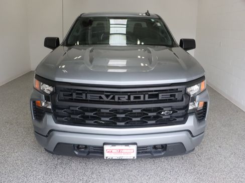 Used 2023 Chevrolet Silverado 1500 Custom w/ LPO, Dark Essentials Package RWD image 3