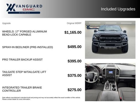 Used 2018 Ford F150 Raptor AWD/4WD image 9
