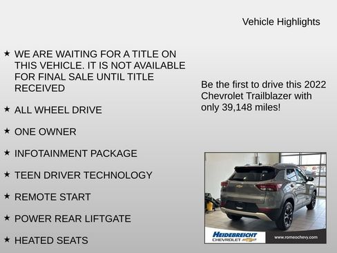 Used 2022 Chevrolet TrailBlazer LT image 6