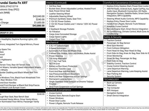 New 2026 Hyundai Santa Fe XRT AWD/4WD image 8