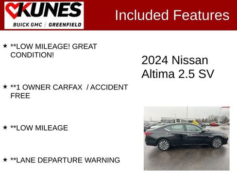 Used 2024 Nissan Altima 2.5 SV image 3