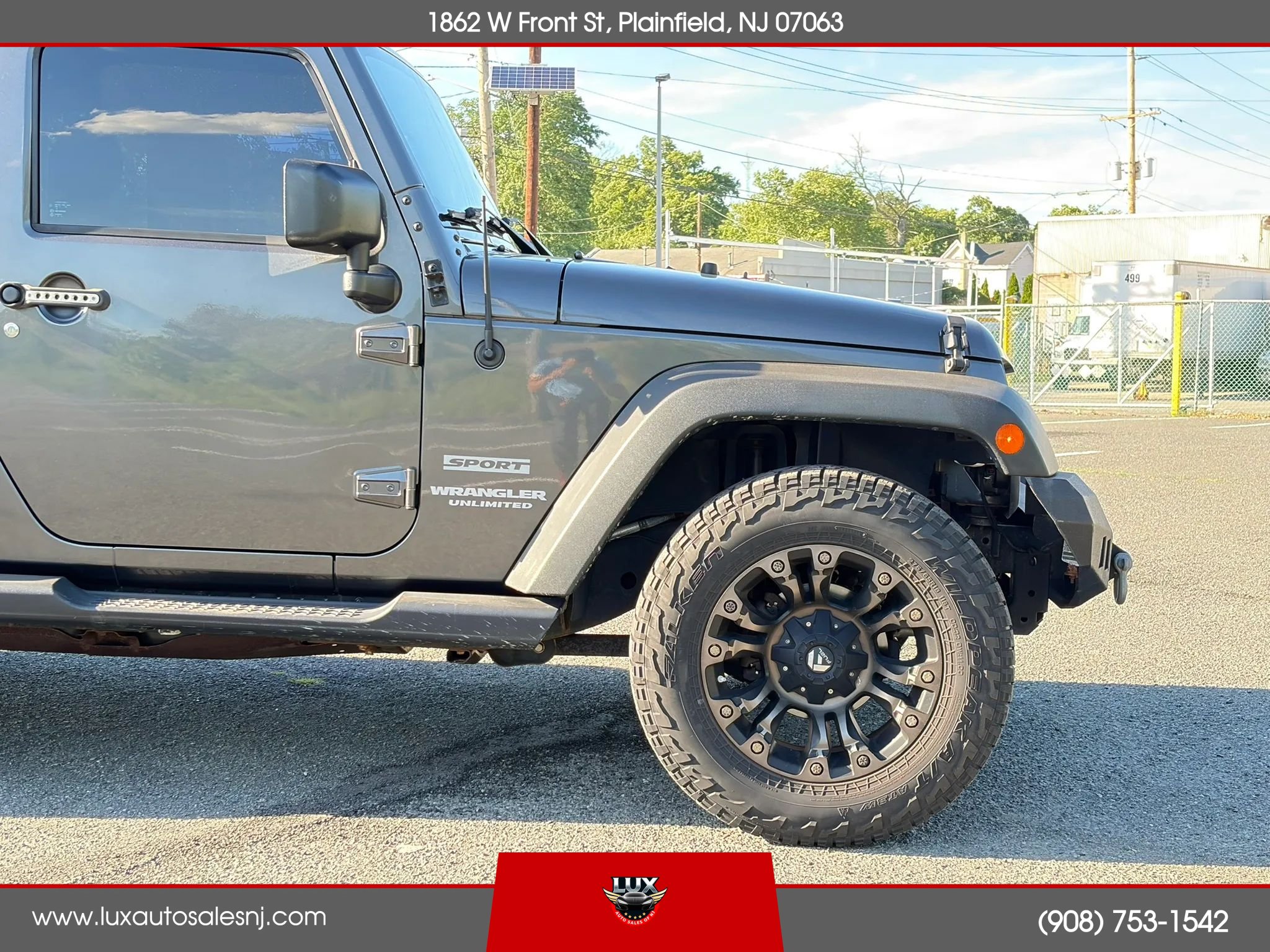 Used 2016 Jeep Wrangler Unlimited Sport w/ Quick Order Package 24S AWD/4WD image 11