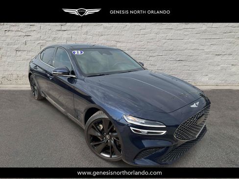 Certified 2023 Genesis G70 3.3T w/ Sport Advanced Package RWD image 1