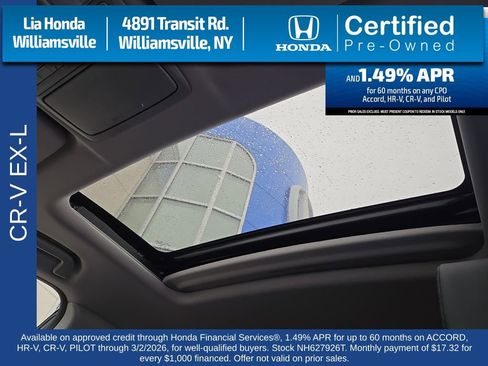Certified 2022 Honda CR-V EX-L image 20