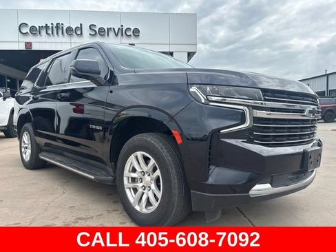 Used 2022 Chevrolet Tahoe LT w/ Luxury Package RWD image 1