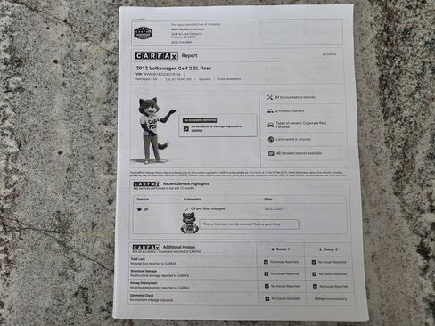 Used 2012 Volkswagen Golf 4-Door image 8