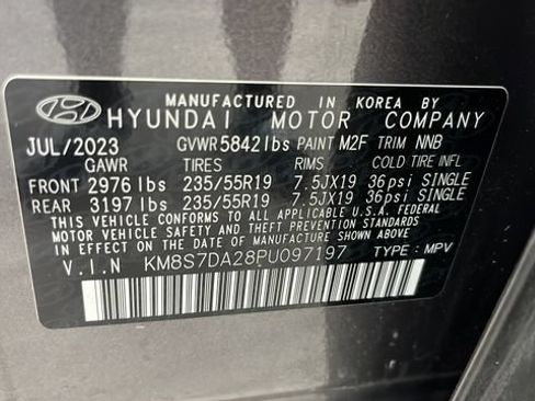 Used 2023 Hyundai Santa Fe Limited AWD/4WD image 28