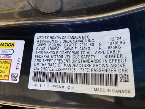 Used 2025 Honda Civic Sport image 31