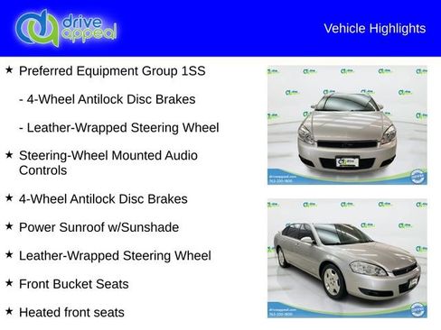 Used 2007 Chevrolet Impala SS w/ Convenience Package image 6