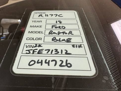 Used 2018 Ford F150 Raptor w/ Equipment Group 802A Luxury image 29