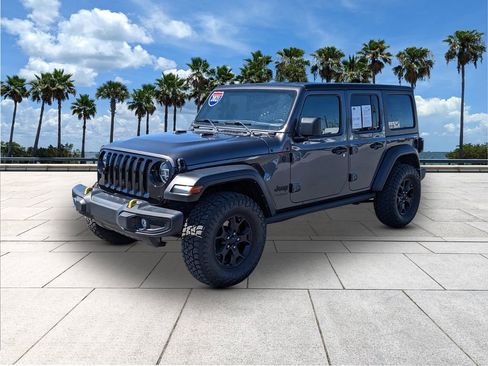 Used 2021 Jeep Wrangler Unlimited Sport image 3