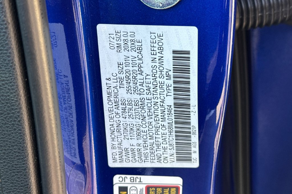 Certified 2021 Acura RDX w/ Advance Package FWD image 37