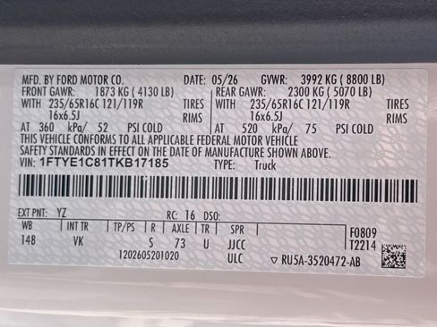 New 2026 Ford Transit 150 148 Medium Roof RWD image 28